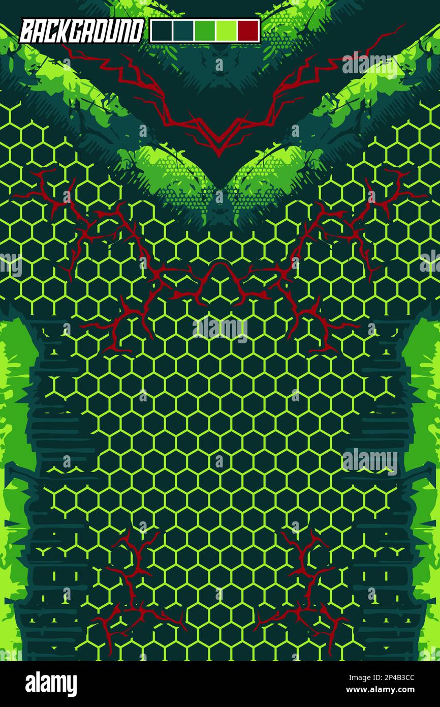 Abstrakter Hintergrund mit Grunge-Muster, bereit für den Druck, Sublimationsdesign, nahtloses Design Stock Vektor