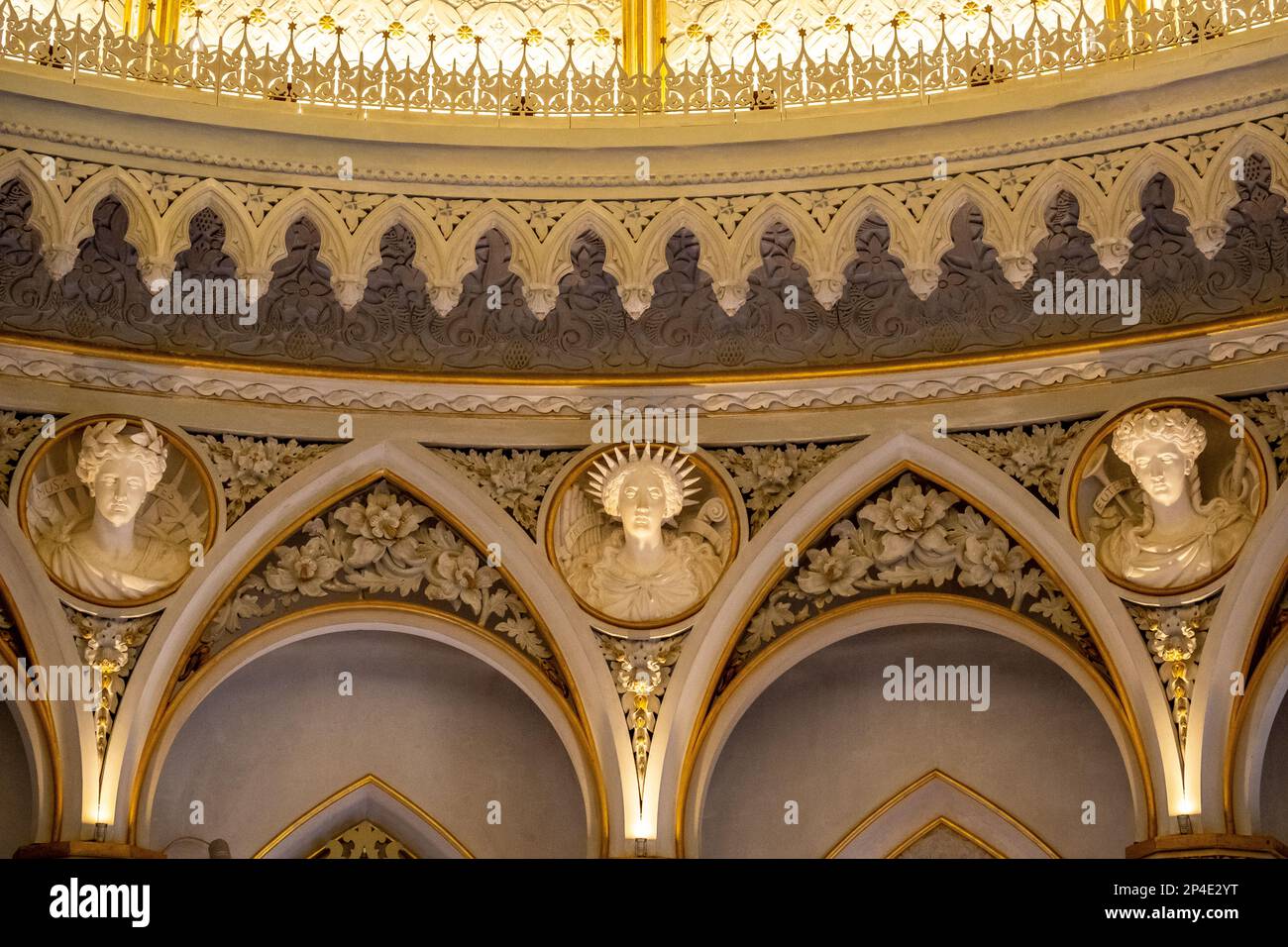Palácio de Monserrate, Sintra, Portugal Stockfoto