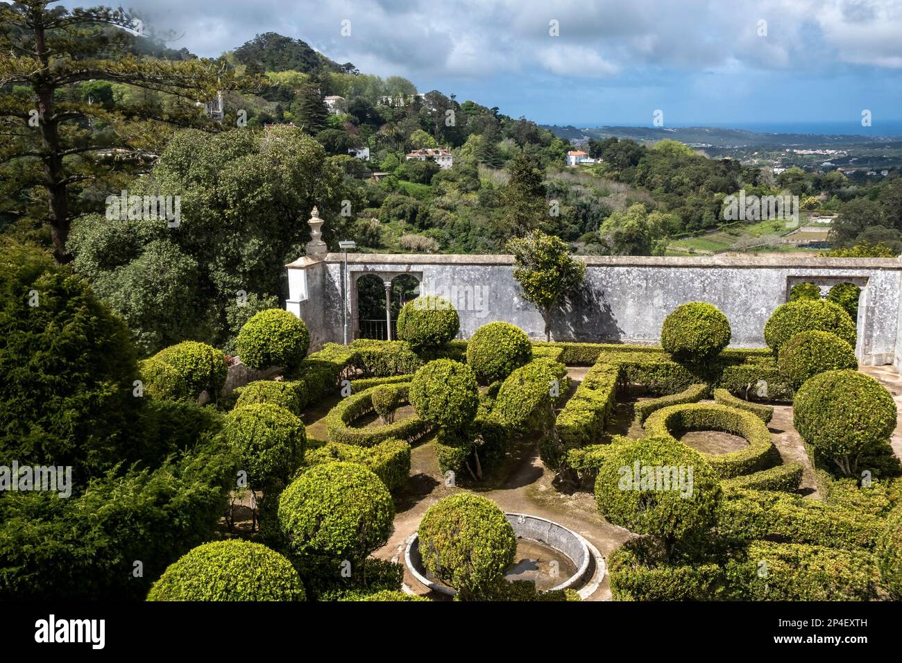 Quinta da Regaleira, Sintra, Portugal Stockfoto