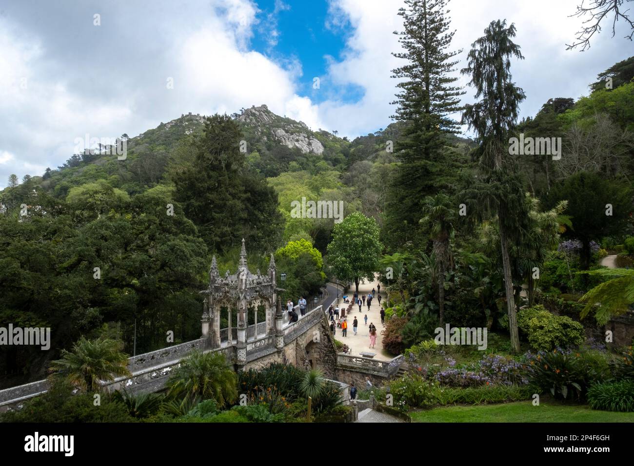 Quinta da Regaleira, Sintra, Portugal Stockfoto