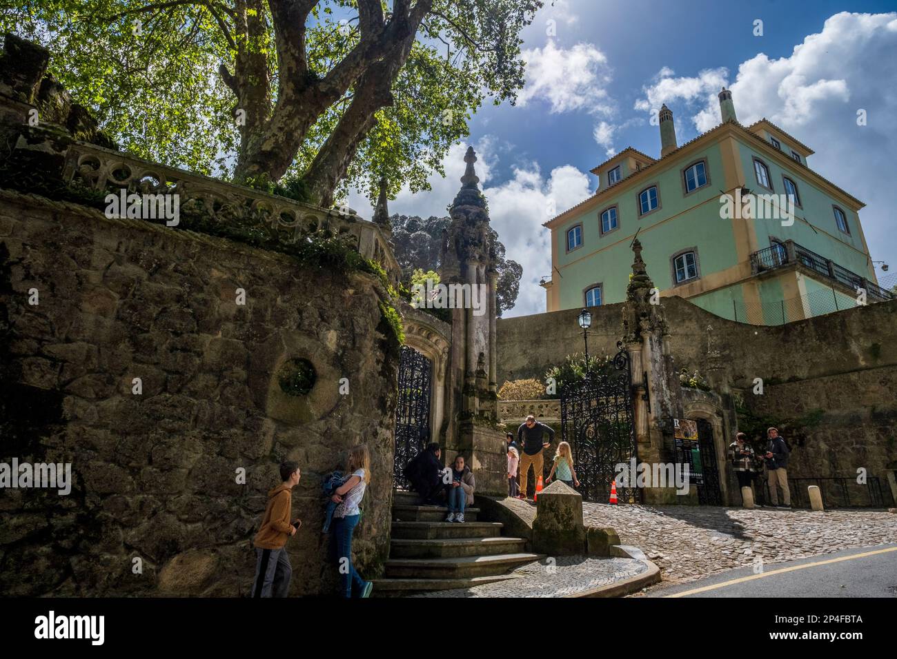 Quinta da Regaleira, Sintra, Portugal Stockfoto