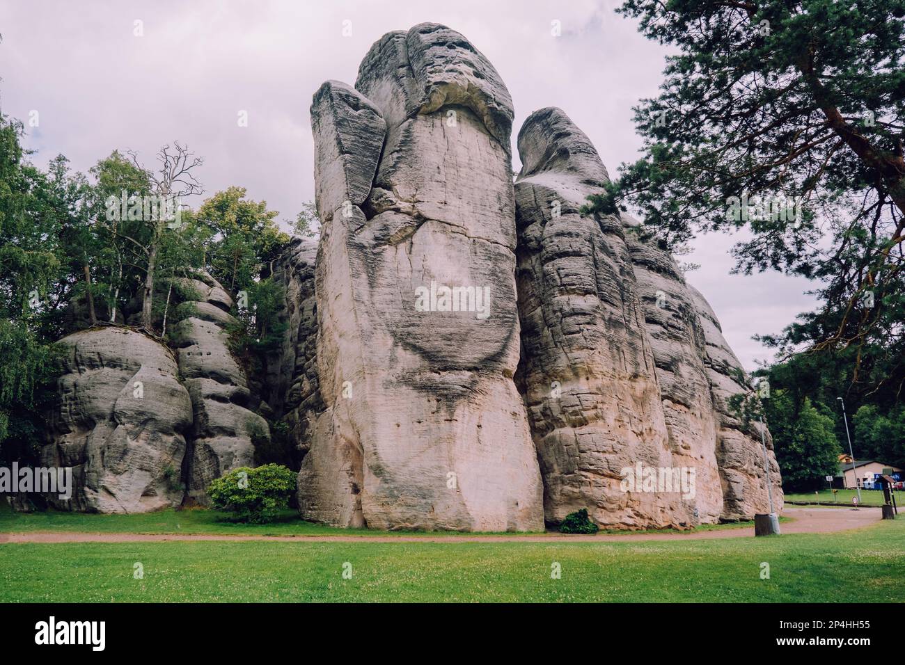 Teplice Adrspach Rocks, Ostböhmen, Tschechische Republik Stockfoto
