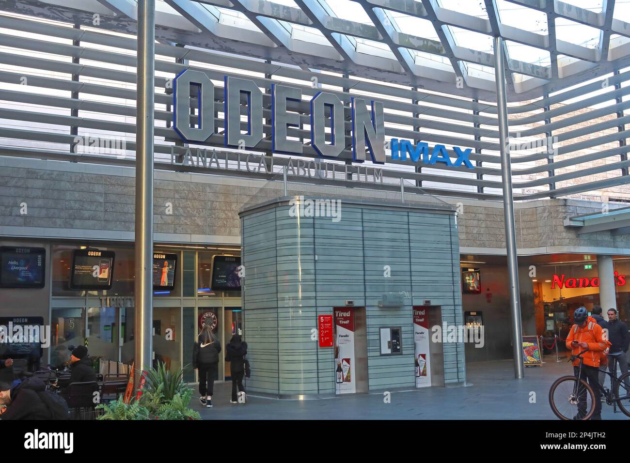 Odeon IMAX Cinema, Liverpool One, Paradise Street, Liverpool, Merseyside, ENGLAND, GROSSBRITANNIEN, L1 8LT Stockfoto