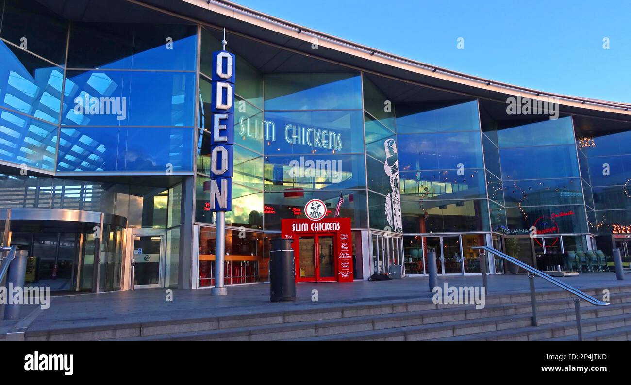 Odeon IMAX Cinema, Liverpool One, Paradise Street, Liverpool, Merseyside, ENGLAND, GROSSBRITANNIEN, L1 8LT Stockfoto