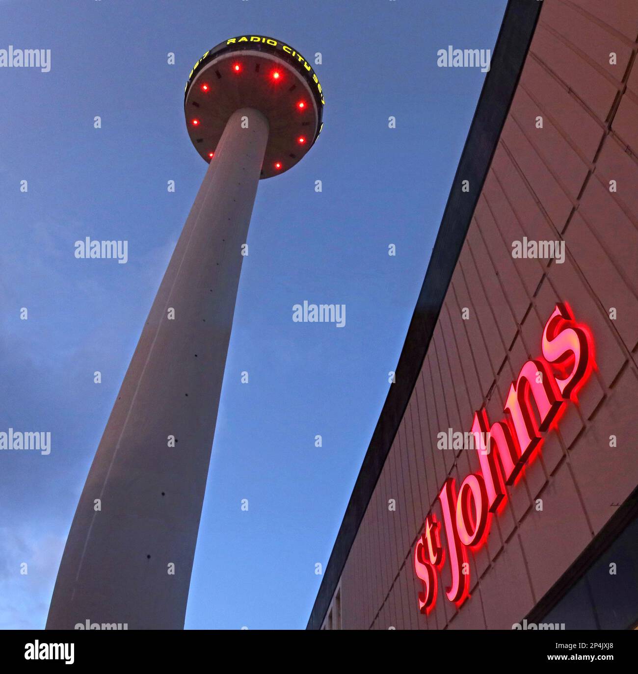 St Johns Shopping Centre Liverpool, 125 St George's Way, Liverpool, Merseyside, England, Großbritannien, L1 1LY Stockfoto