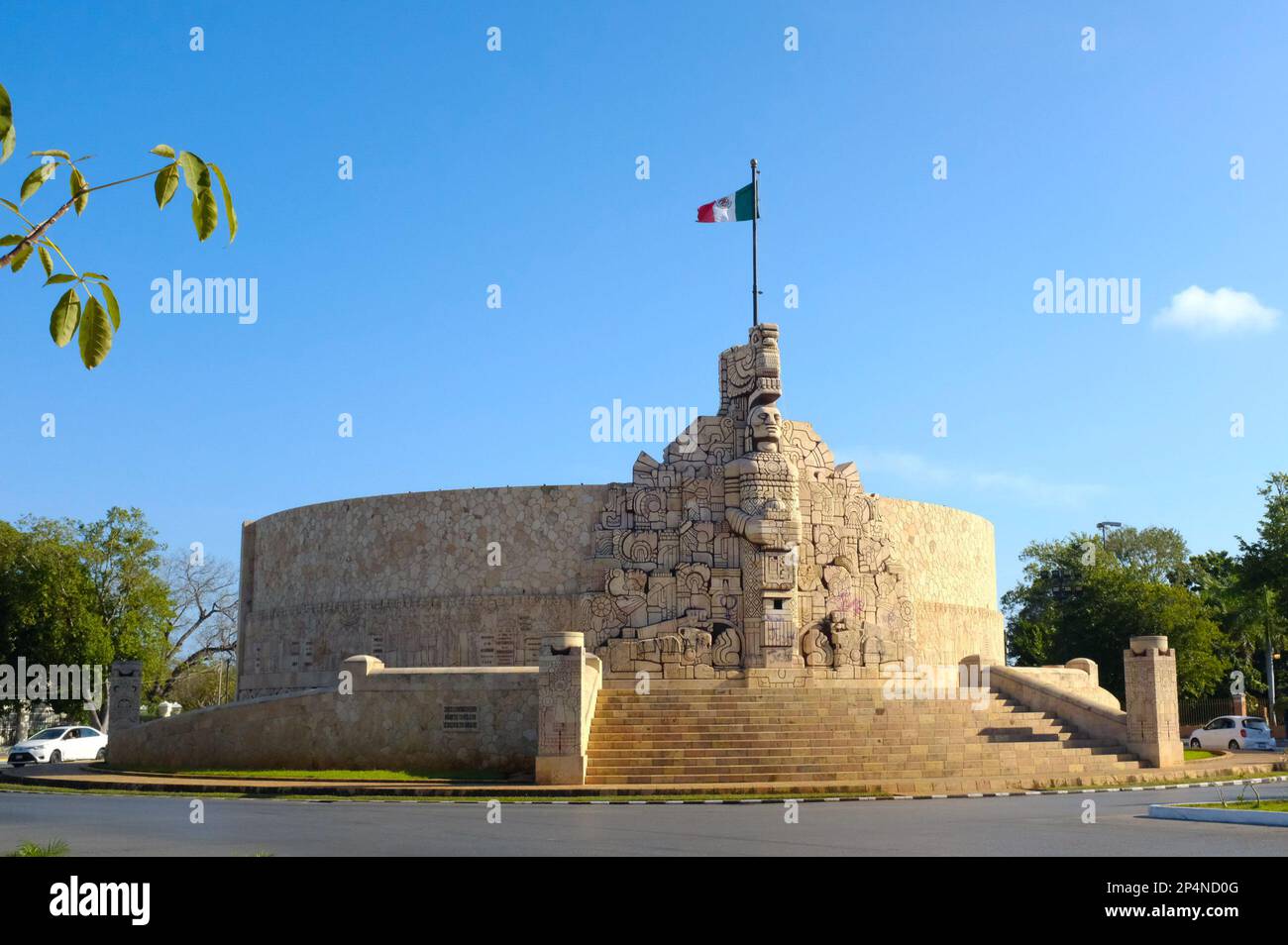 Denkmal für das Vaterland, Merida Mexico Stockfoto