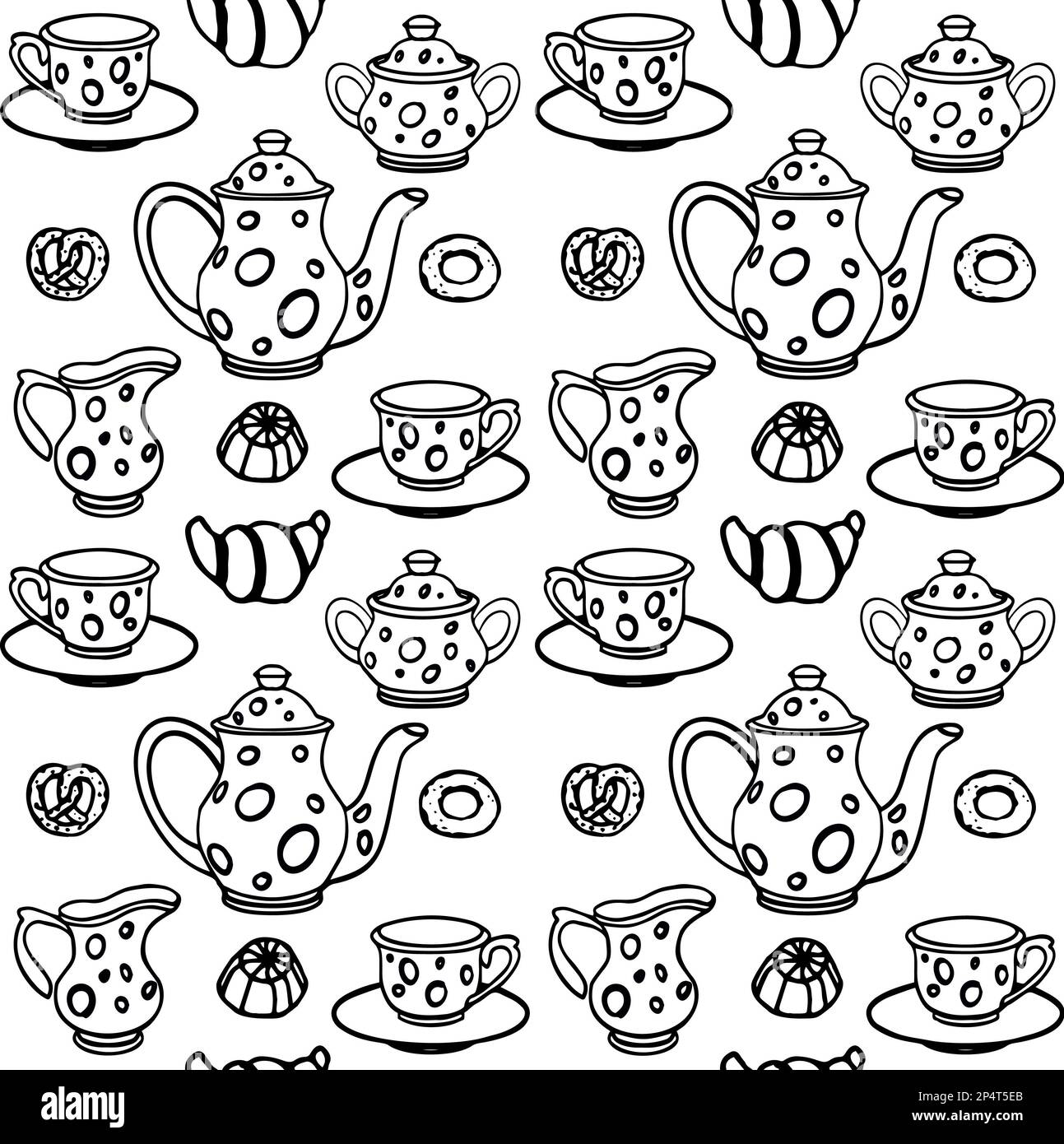 eine tasse Kaffee und Tee Stockfoto