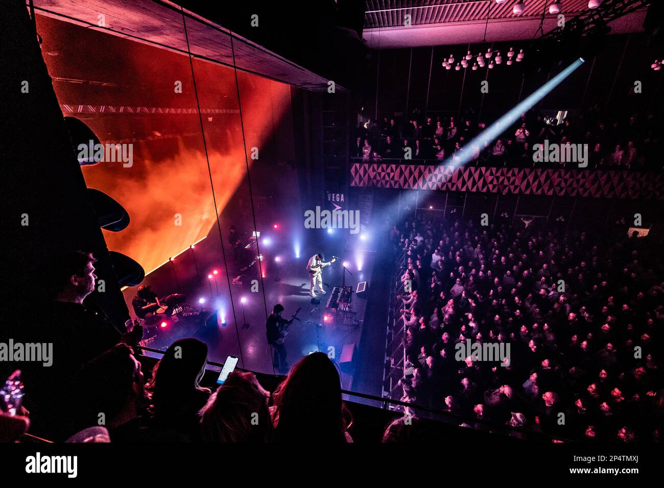 Kopenhagen, Dänemark. 05. März 2023. Der isländische Sänger, Musiker und Songwriter Asgeir führt ein Live-Konzert im VEGA in Kopenhagen auf. (Foto: Gonzales Photo/Alamy Live News Stockfoto