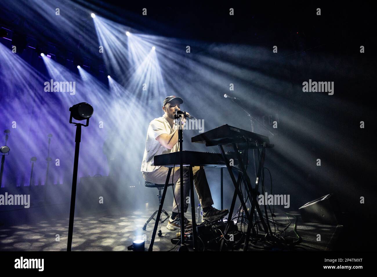 Kopenhagen, Dänemark. 05. März 2023. Der isländische Sänger, Musiker und Songwriter Asgeir führt ein Live-Konzert im VEGA in Kopenhagen auf. (Foto: Gonzales Photo/Alamy Live News Stockfoto