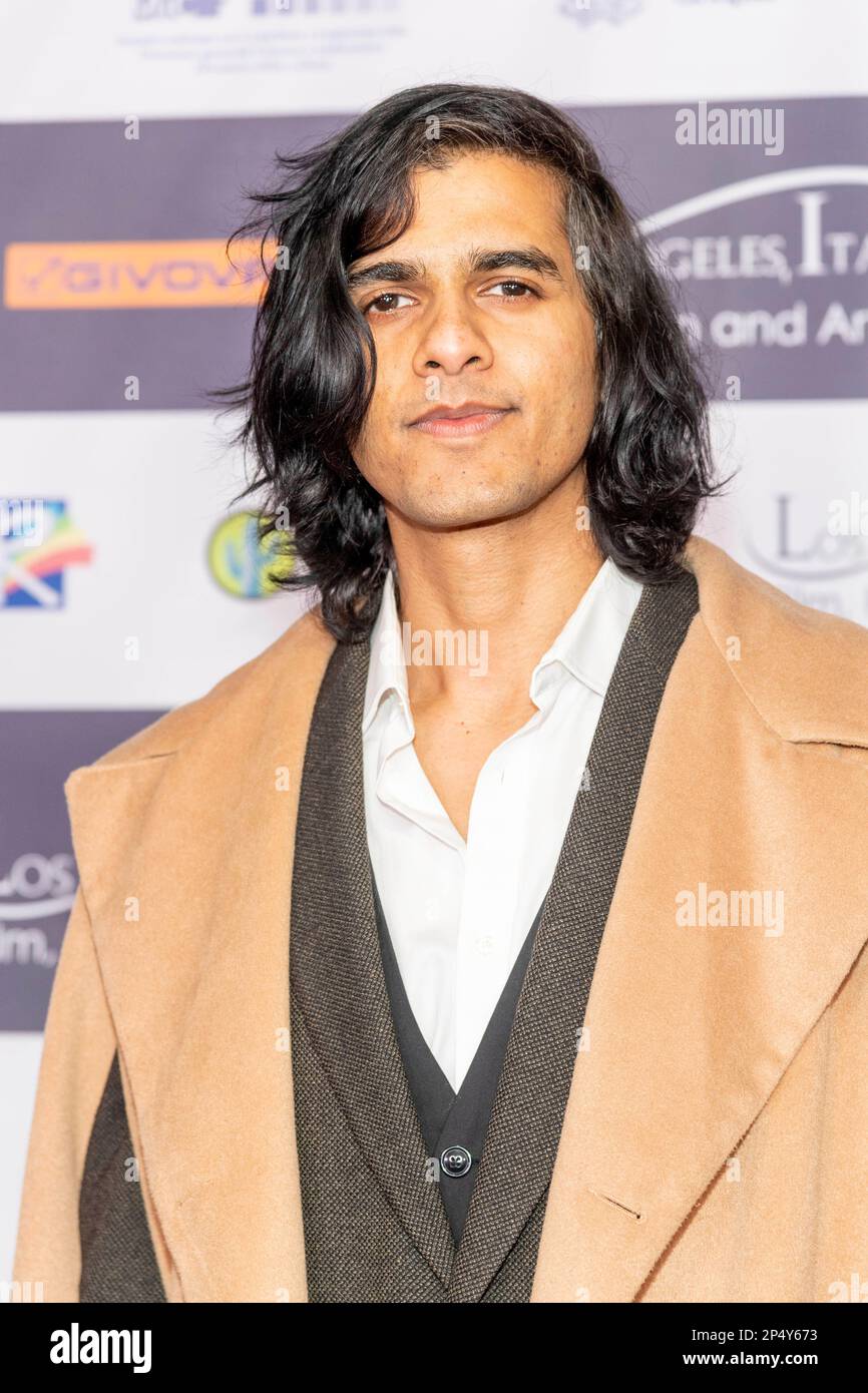 Schauspieler Nirav Mehta besucht das Los Angeles Italia Film, Fashion and Art Fest beim TCL Chinese Theater, Los Angeles, CA, 5. März 2023 Stockfoto