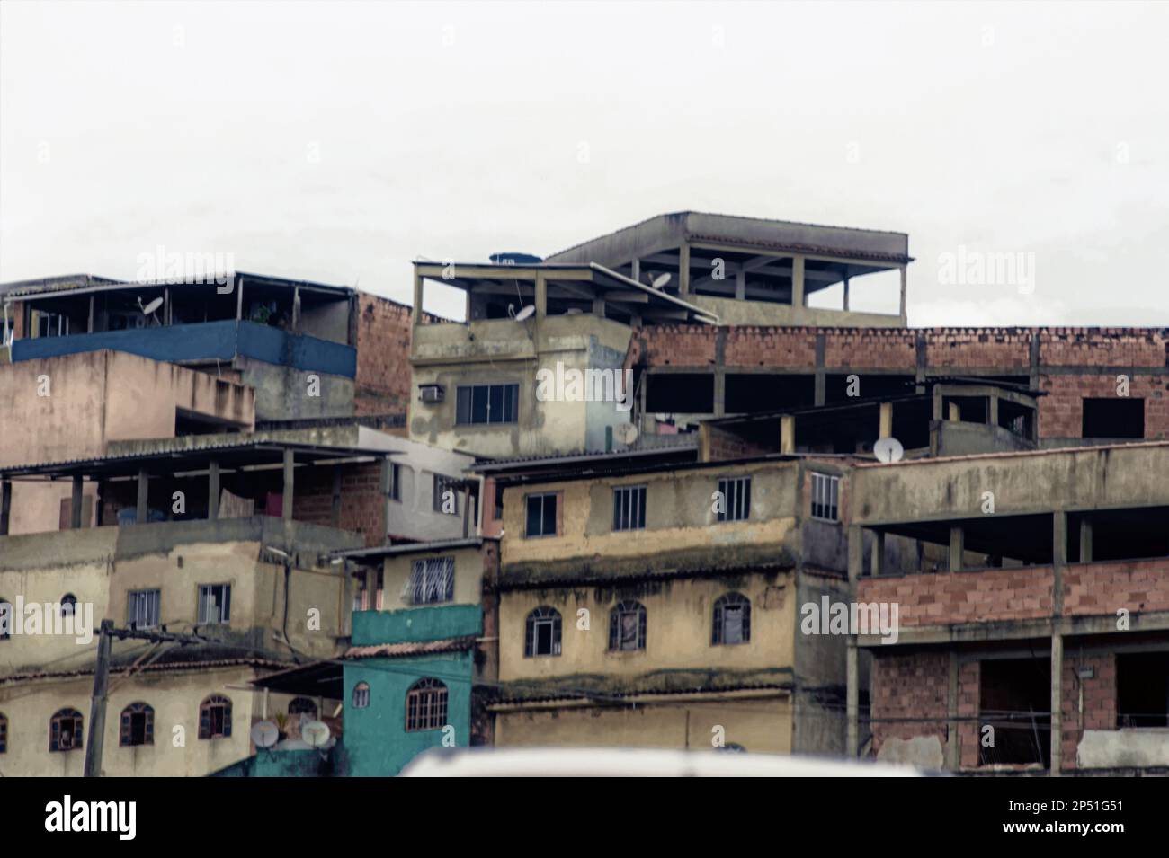 Favelas Stockfoto