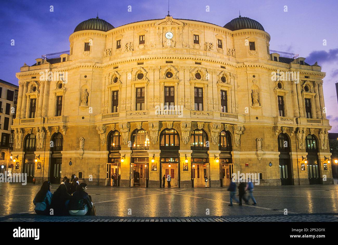 Teatro Arriaga. Bilbao. Biskaya, Baskenland. Spanien Stockfoto