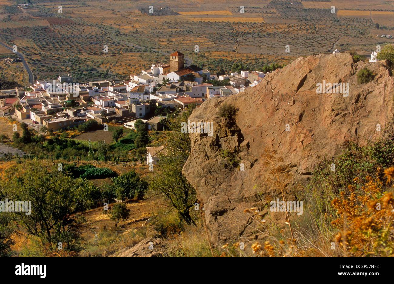 Turrillas.Sierra Alhamilla.Almeria Provinz, Andalusien, Spanien Stockfoto