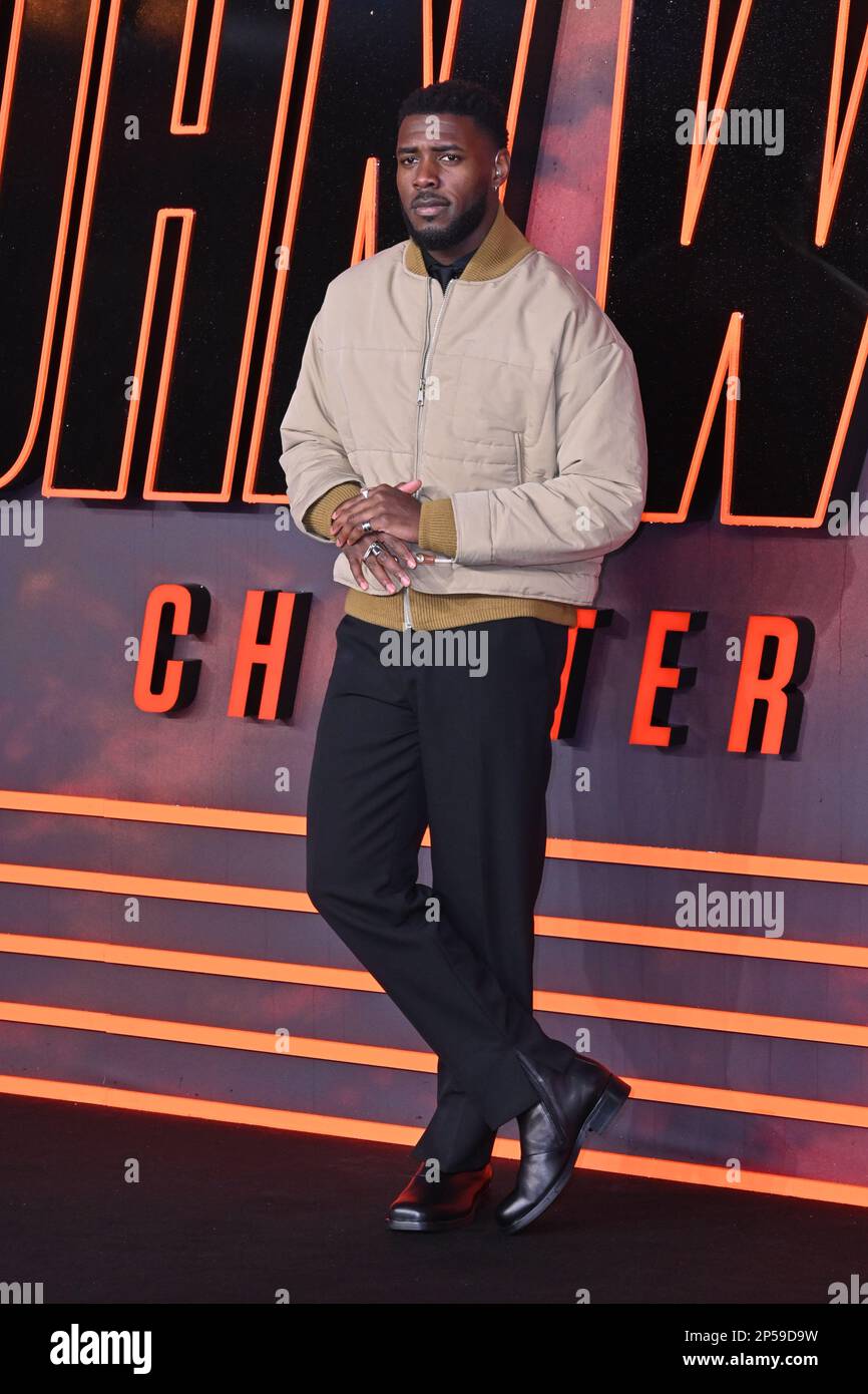 London, Großbritannien. 6. März 2023. Tega Alexander bei der britischen Premiere von John Wick Chapter 4 am Cineworld Leicester Square, London. Kredit: Nils Jorgensen/Alamy Live News Stockfoto