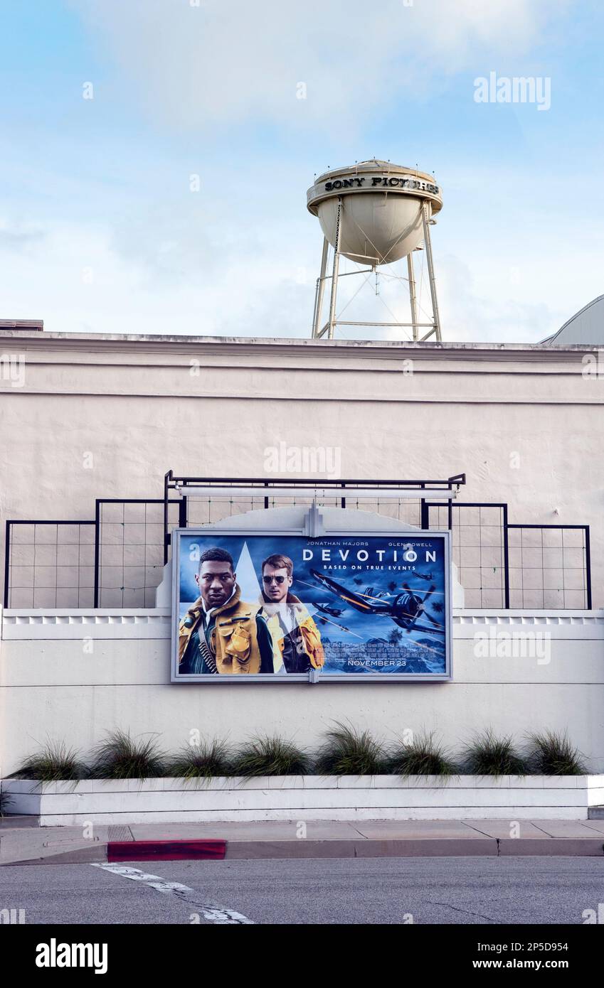 Außenansicht des Sony Pictures Studio in Culver City, CA Stockfoto