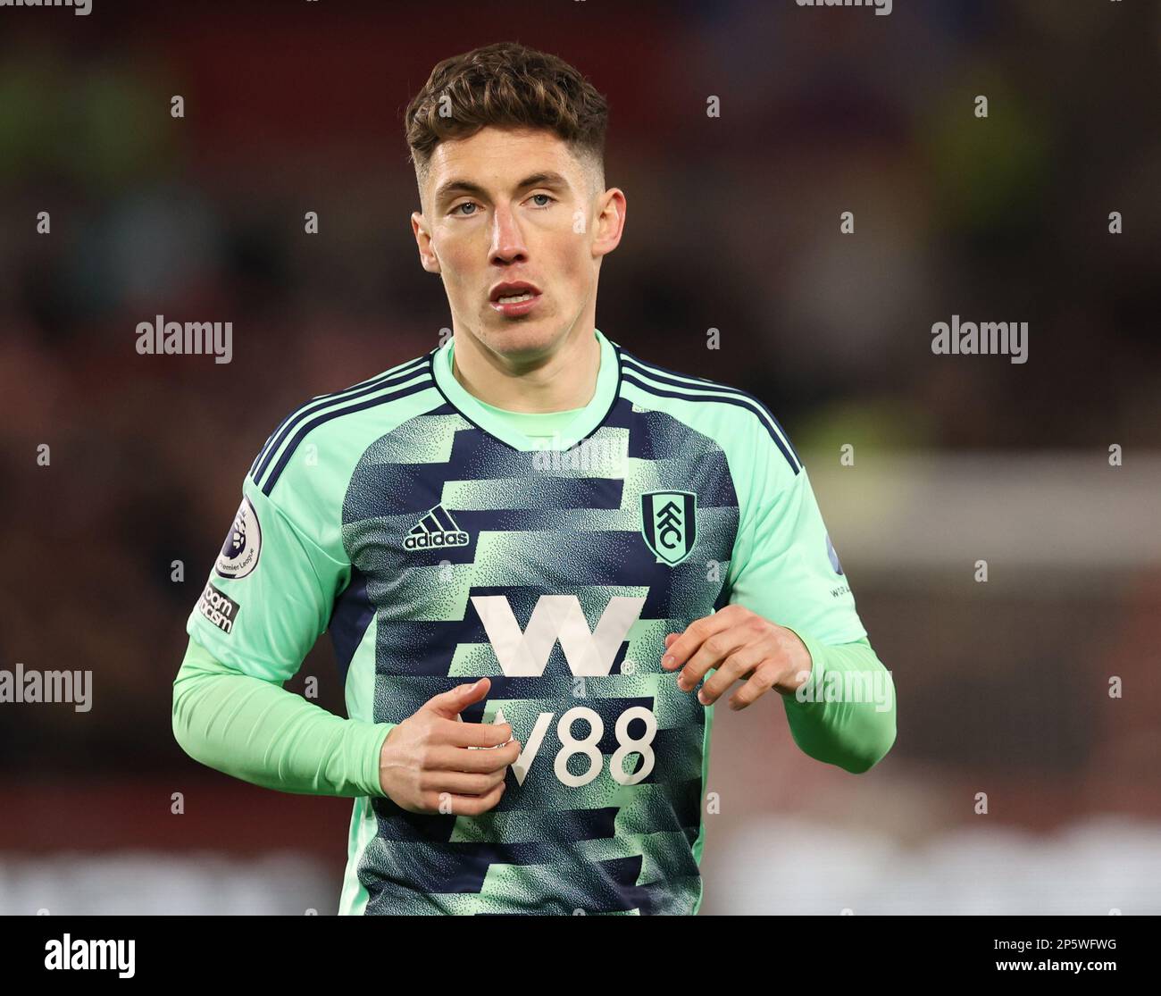 London, England, 6. März 2023. Harry Wilson von Fulham während des Premier League-Spiels im GTECH Community Stadium, London. Das Bild sollte lauten: Paul Terry/Sportimage Stockfoto