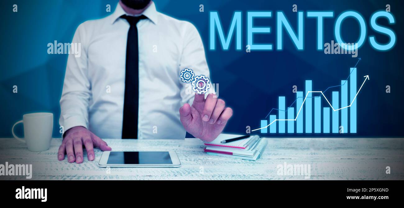 Schreiben von Anzeigetext Mentos. Jamaikanische Volksmusik im Internet-Stil, basierend auf traditionellem Tanzrhythmus Stockfoto