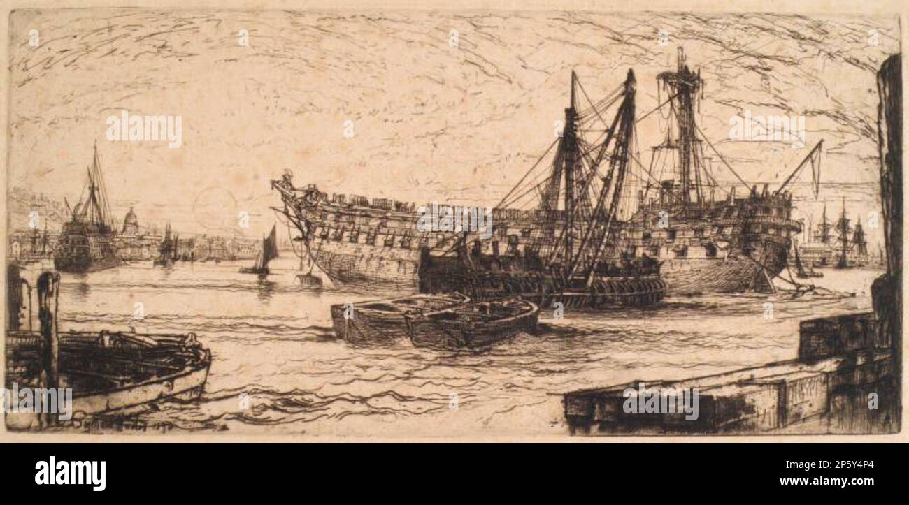 Agamemnon, Sir Francis Seymour Haden (London, England, 1818-1910) 1870 Stockfoto