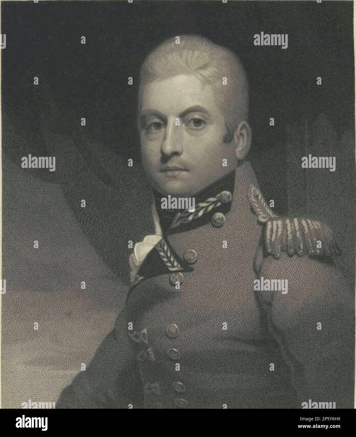 Generalmajor, Marquis von Huntly, William Holl (Deutschland, 1771-1838) 1806 Stockfoto