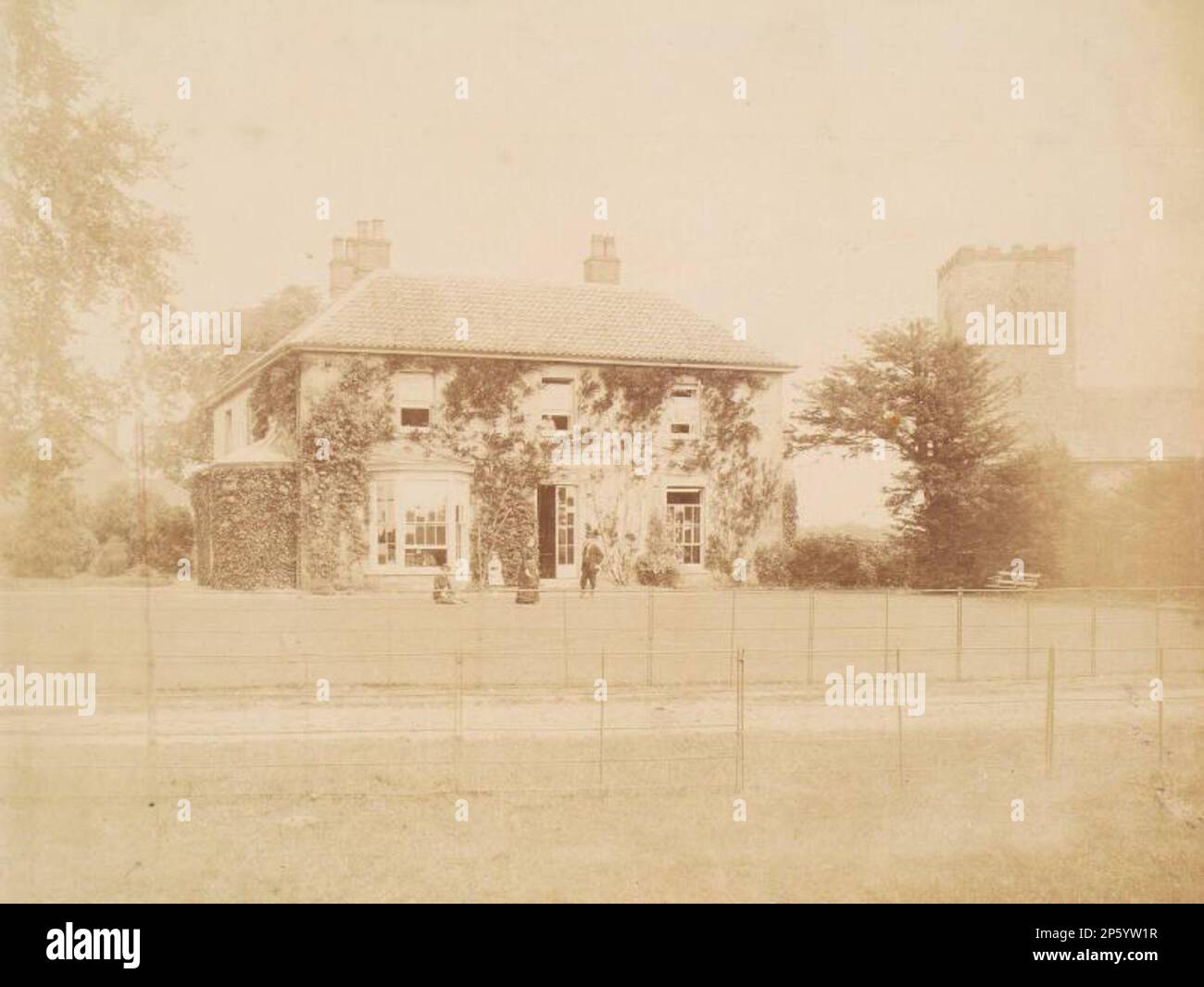 Dalguise House aus einem Album von Sir John Everett Millais, Artist Unknown Stockfoto