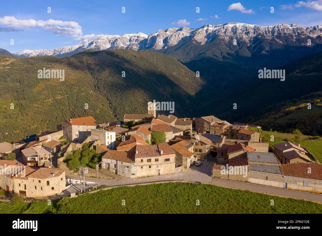 Vilanova de Banat, im Naturpark Cadí-Moixeró, Katalonien, Spanien Stockfoto
