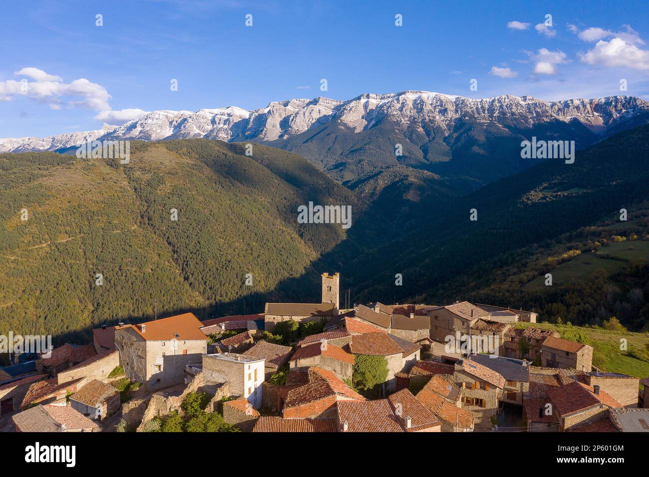 Vilanova de Banat, im Naturpark Cadí-Moixeró, Katalonien, Spanien Stockfoto