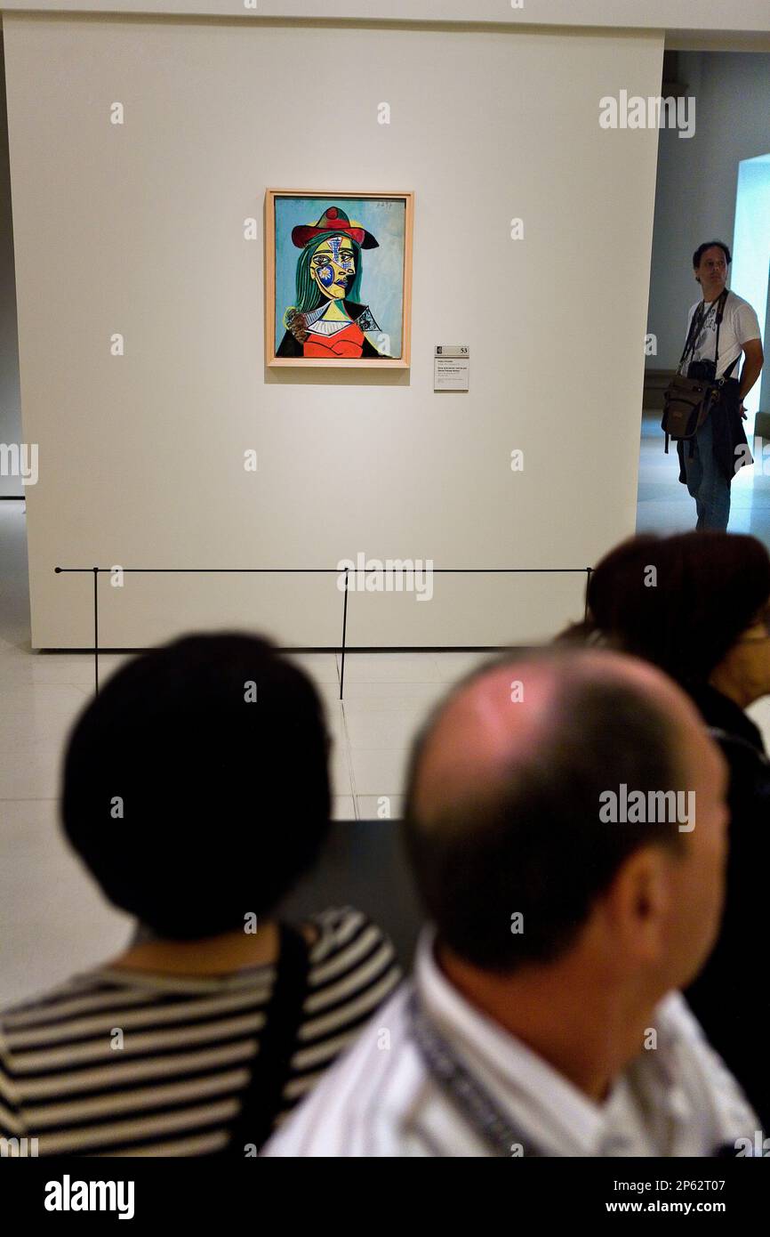 Barcelona: Marie-Thérèse Walter. Pablo Picasso. Im MNAC (nationalen Kunstmuseum von Katalonien). Montjuic Stockfoto
