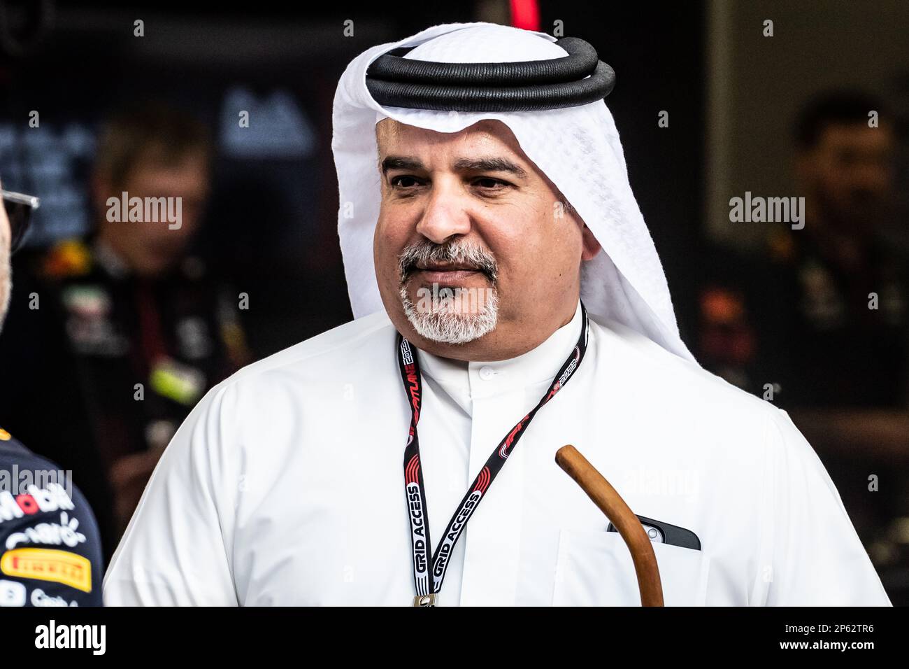Sakhir, Bahrain. , . Weltmeisterschaft F1 2023. Bahrain GP. Prinz Salman bin Hamad Al Khalifa Kronprinz des Königreichs Bahrain.MANAMA, BAHRAIN, Sakhir Circuit, 5. März 2023: S.K.H. Prinz Salman bin Hamad Al Khalifa Kronprinz des Königreichs Bahrain während des Formel-1-Grand Prix von Bahrain auf der Bahrain International Circuit in der Nähe von Manama in der Stadt Sakhir am 05. März. 2023. Formel 1 - F1 Motorsport, gebührenpflichtiges Bild, Foto und Copyright © Cristiano BARNI/ ATP images (BARNI Cristiano /ATP/SPP) Kredit: SPP Sport Press Photo. Alamy Live News Stockfoto