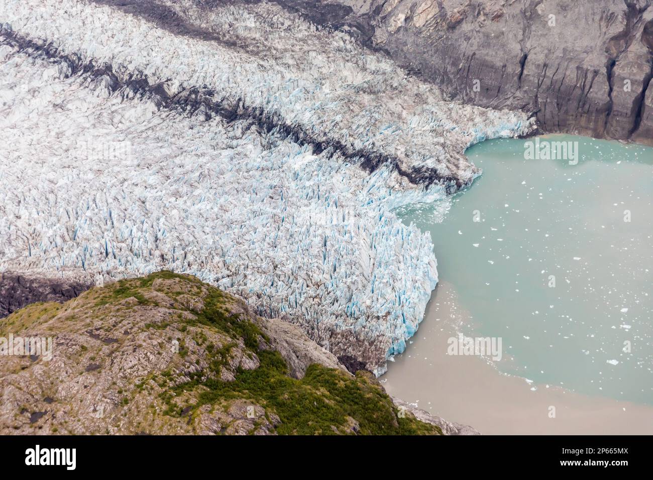 Flugbesuche von Haines über die Fairweather Range im Glacier Bay National Park, Südost-Alaska, Vereinigte Staaten von Amerika, Nordamerika Stockfoto