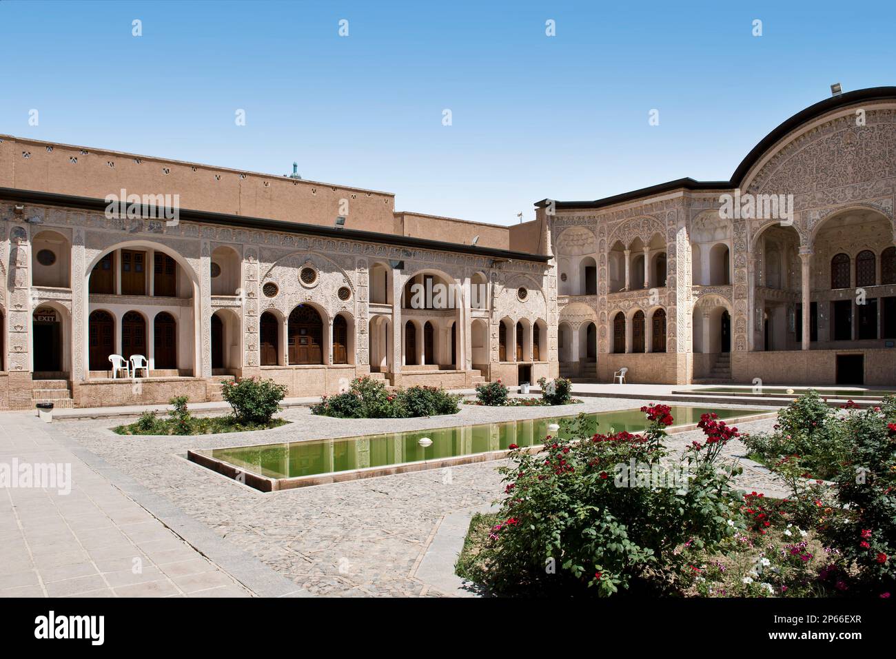 Asien, Iran, Kashan, Tabatabai Haus Stockfoto