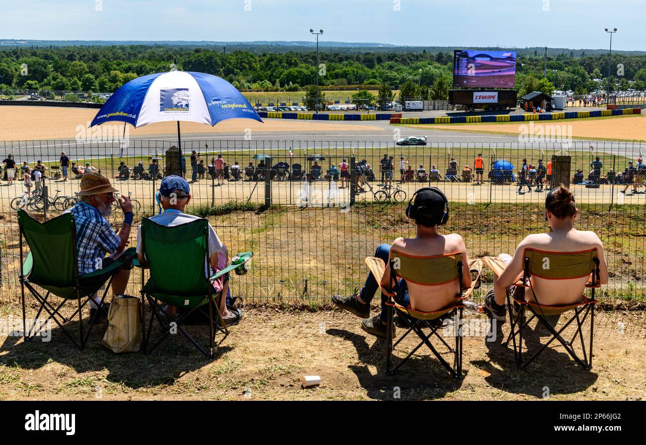 Le Mans 24-Stündiges Rennen 2022 Stockfoto