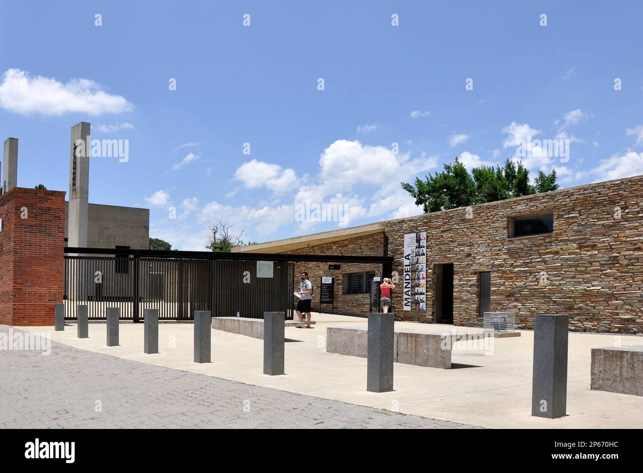 Apartheid Museum, Johannesburg, Südafrika Stockfoto