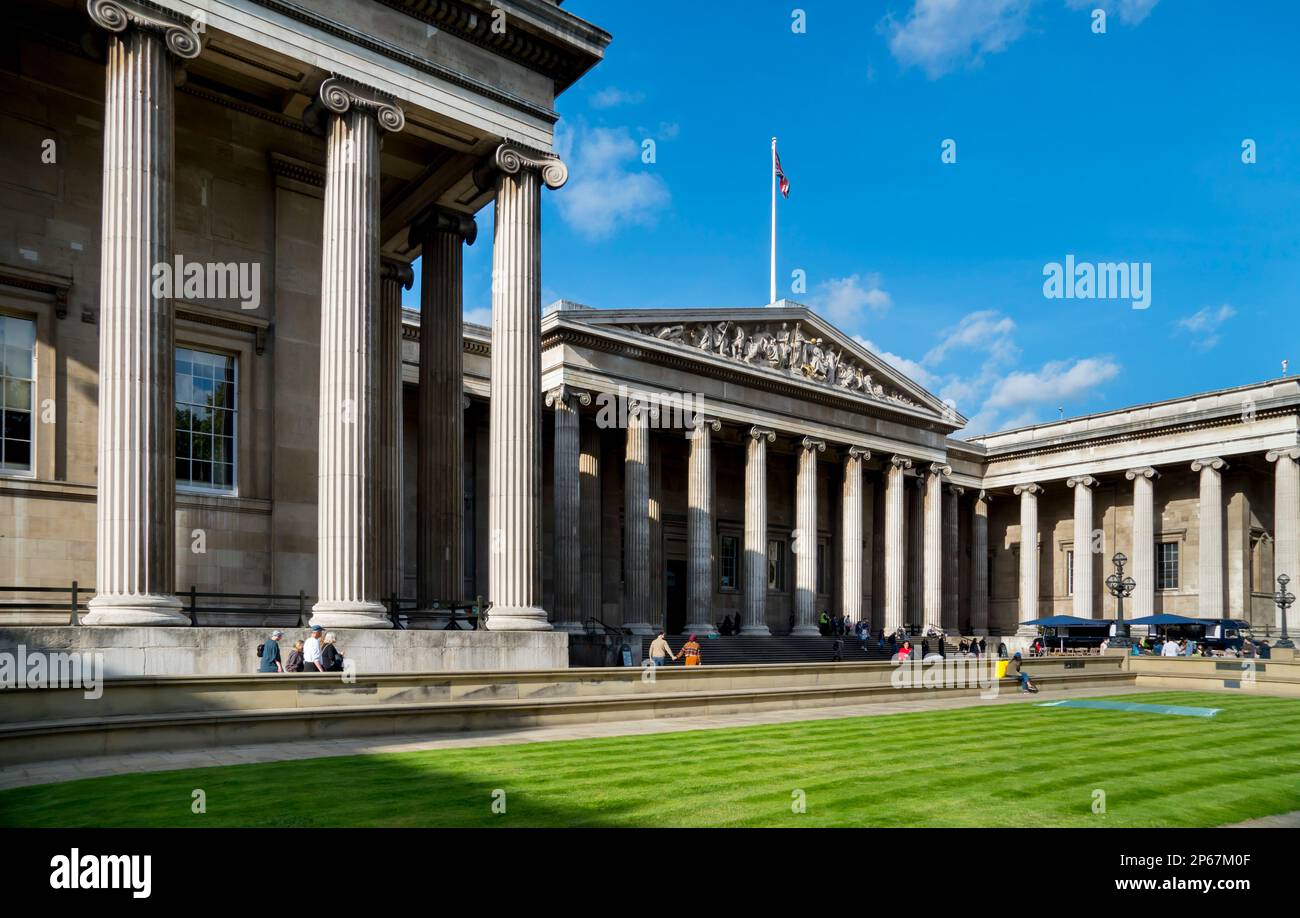 British Museum, Bloomsbury, London, England, Vereinigtes Königreich, Europa Stockfoto