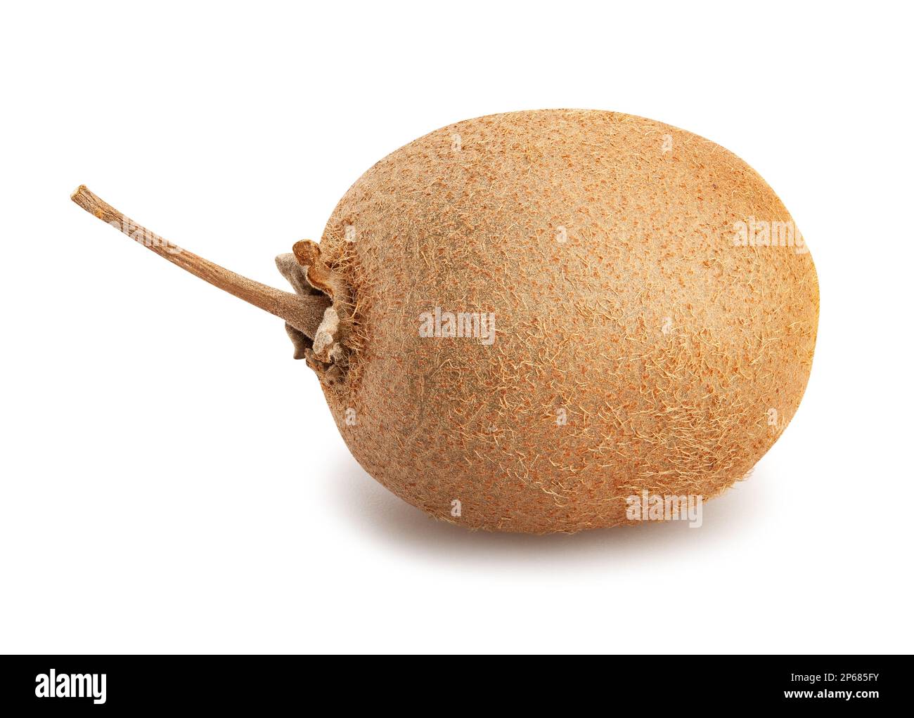 Kiwi Pfad isoliert auf weiß Stockfoto