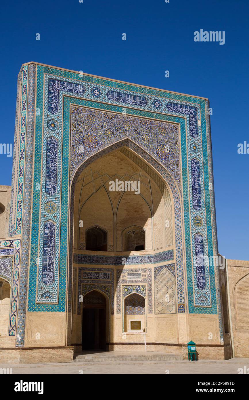 Kalyon-Moschee, 1514, POI-Kalyon-Platz, UNESCO-Weltkulturerbe, Bukhara, Usbekistan, Zentralasien, Asien Stockfoto