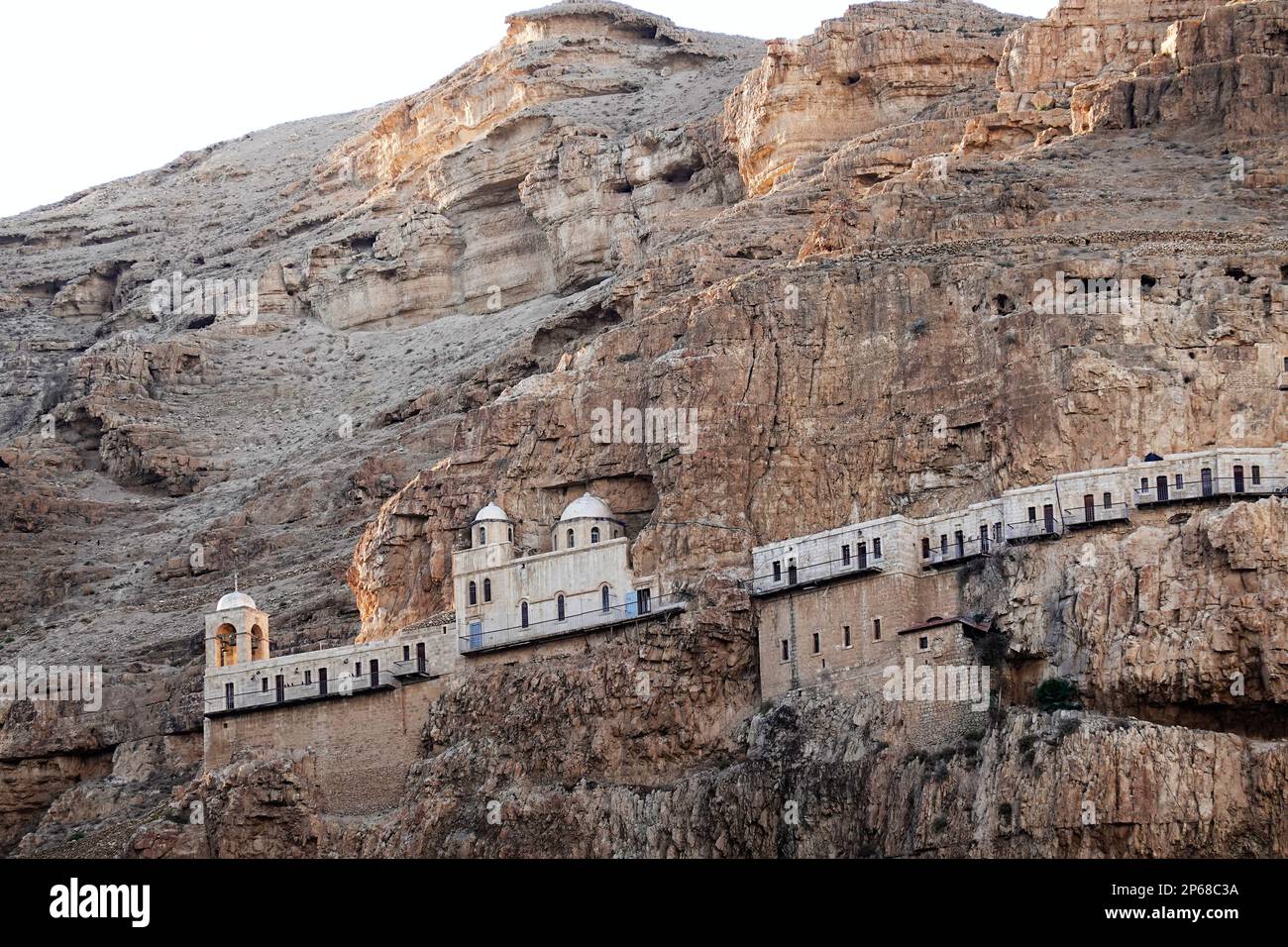Das Kloster der Versuchung, Jericho, Westjordanland, Israel, Naher Osten Stockfoto