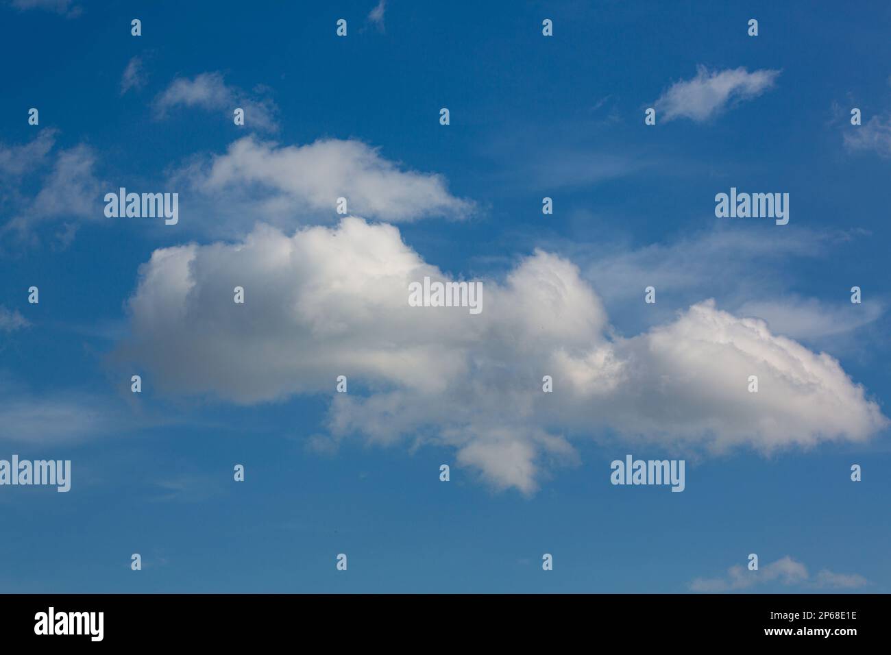 Wolken im Himmel Stockfoto