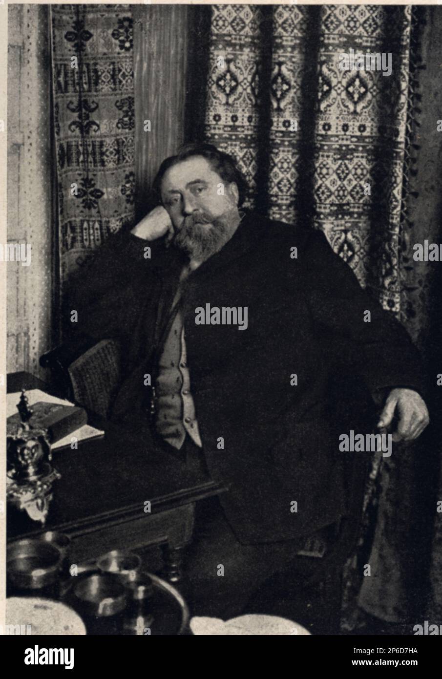 Der französische Dichter und Schriftsteller CATULLE MENDES ( Mendès