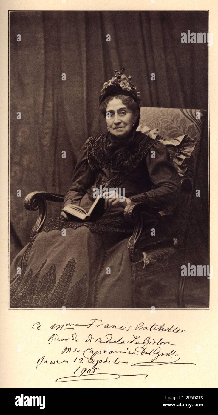 1905 Ca , Roma , ITALIEN die gefeierte italienische Schauspielerin