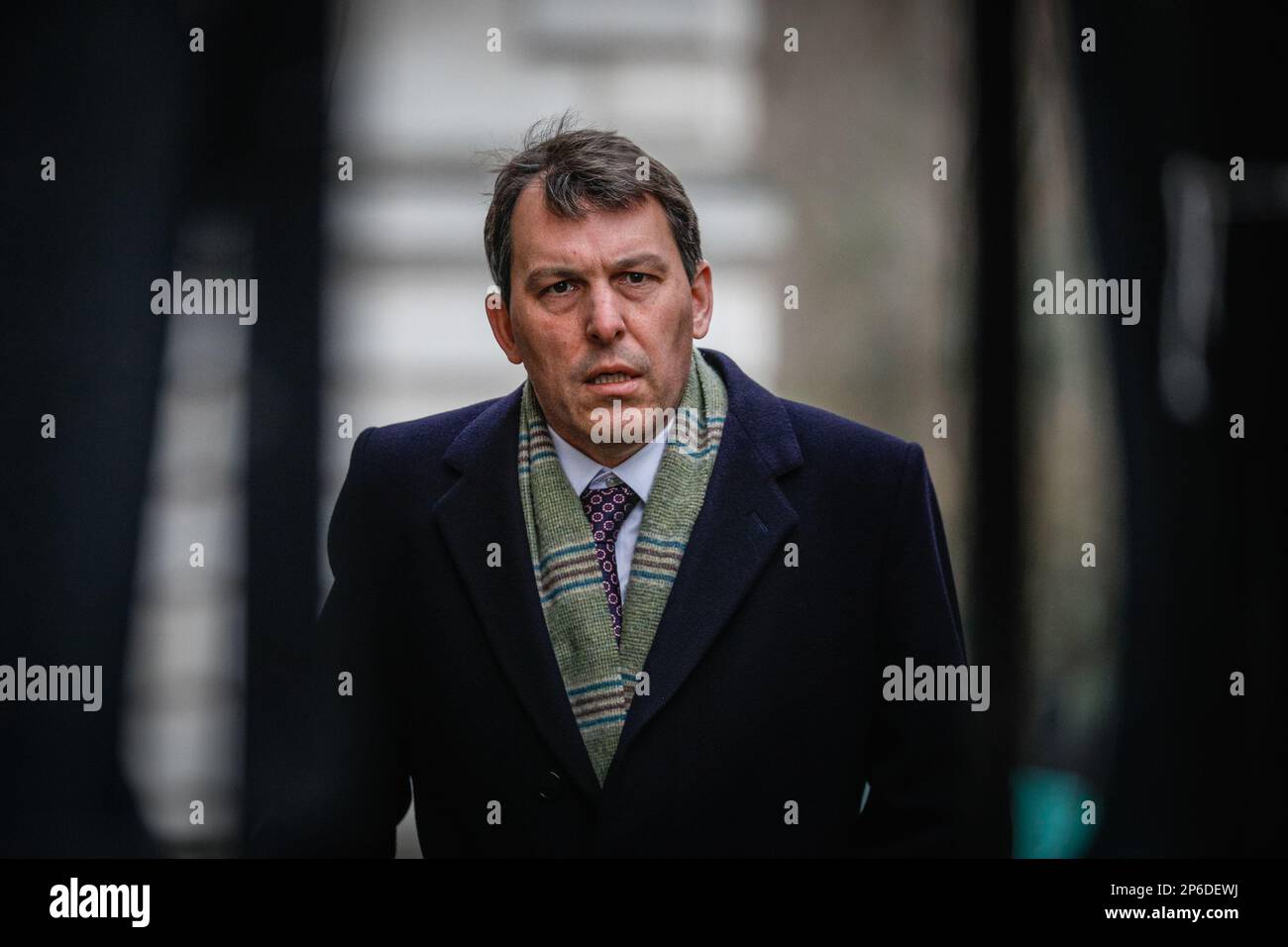 London, Großbritannien. 07. März 2023. John Glen, Abgeordneter, Chief Secretary des Finanzministeriums. Minister nehmen an der wöchentlichen Kabinettssitzung in der Downing Street 10 in Westminster, London, England Teil. Kredit: Imageplotter/Alamy Live News Stockfoto