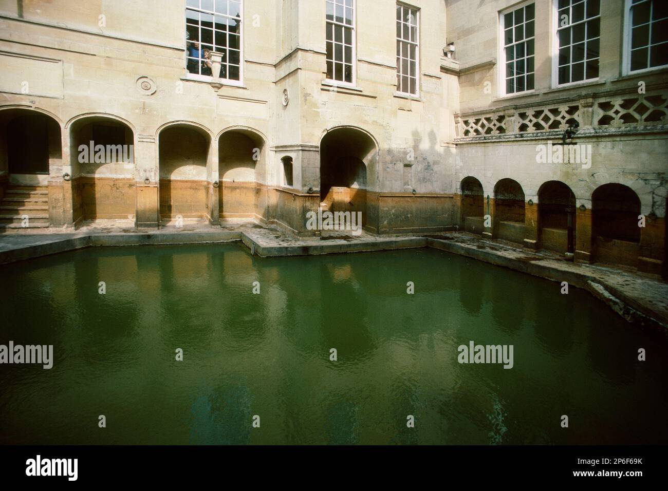 Die römischen Bäder in Bath, England (60-70 n. Chr Stockfoto