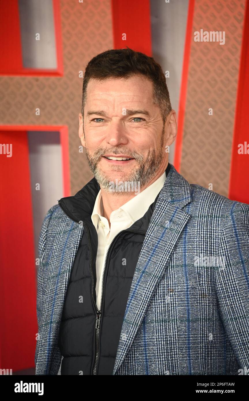 Fred Sirieix nimmt an der Sonderuntersuchung von Shazam Teil! Fury of the Gods am Cineworld Leicester Square, London, Großbritannien. Foto: 7. März 2023. Stockfoto