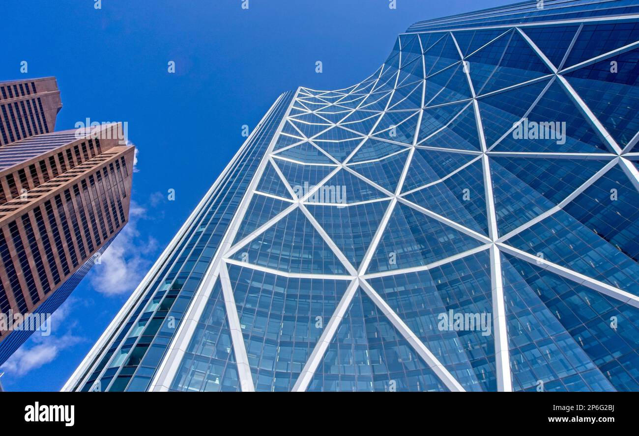 Bow Building Im Stadtzentrum Von Calgary, Alberta Stockfoto