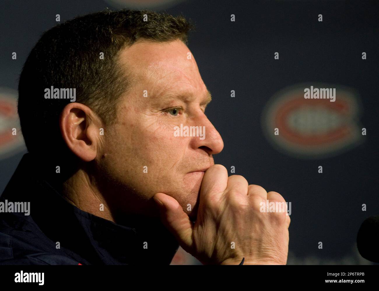 This Dec. 17, 2011 photo shows Randy Cunneyworth speaking at a news