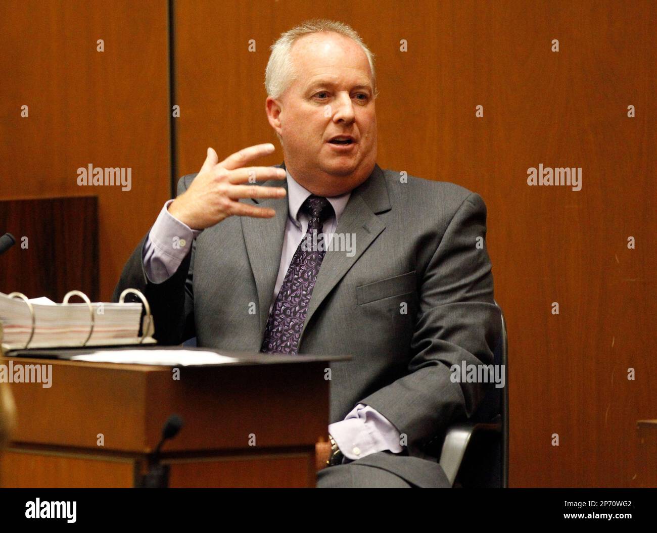 Dan Anderson, toxicologist with the Los Angeles County Coroners office