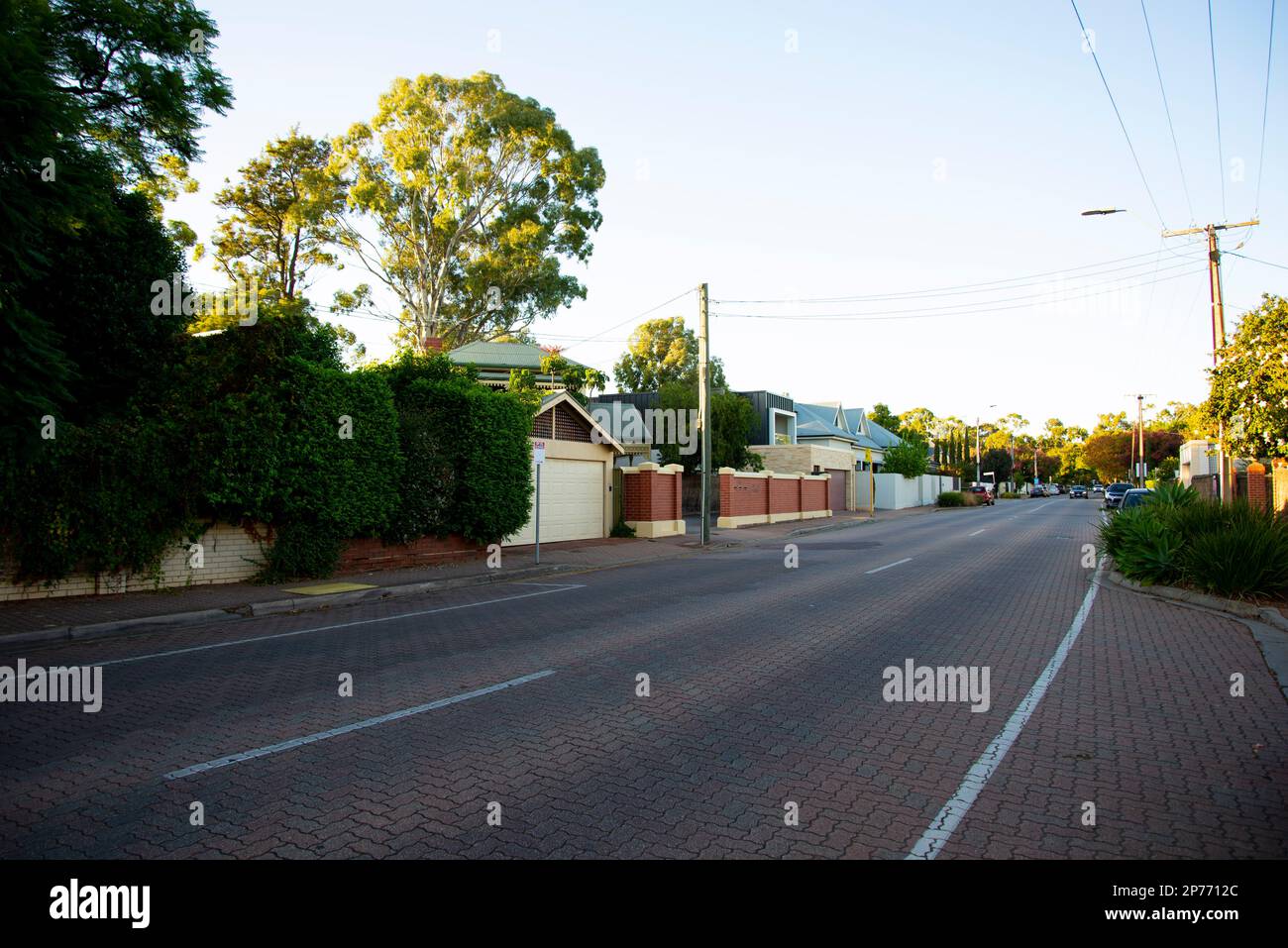 Hyde Park Vorort - Adelaide - Australien Stockfoto