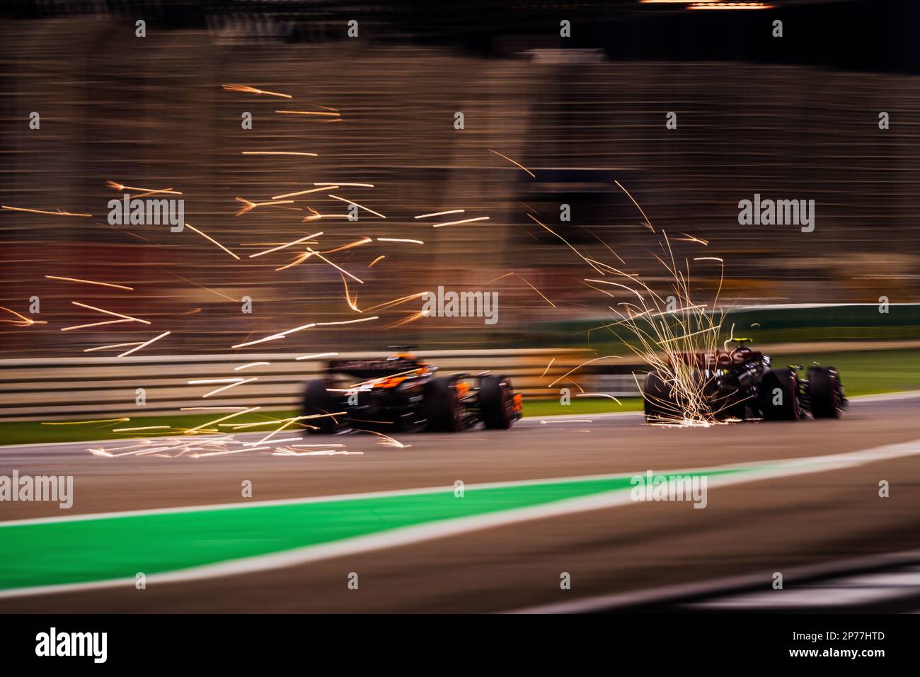 MANAMA, BAHRAIN, Sakhir Circuit, 3. März 2023: Nr. 44, Lewis HAMILTON, GBR, Mercedes AMG F1 Team, während des Bahrain Formel 1 Grand Prix im Bahra Stockfoto