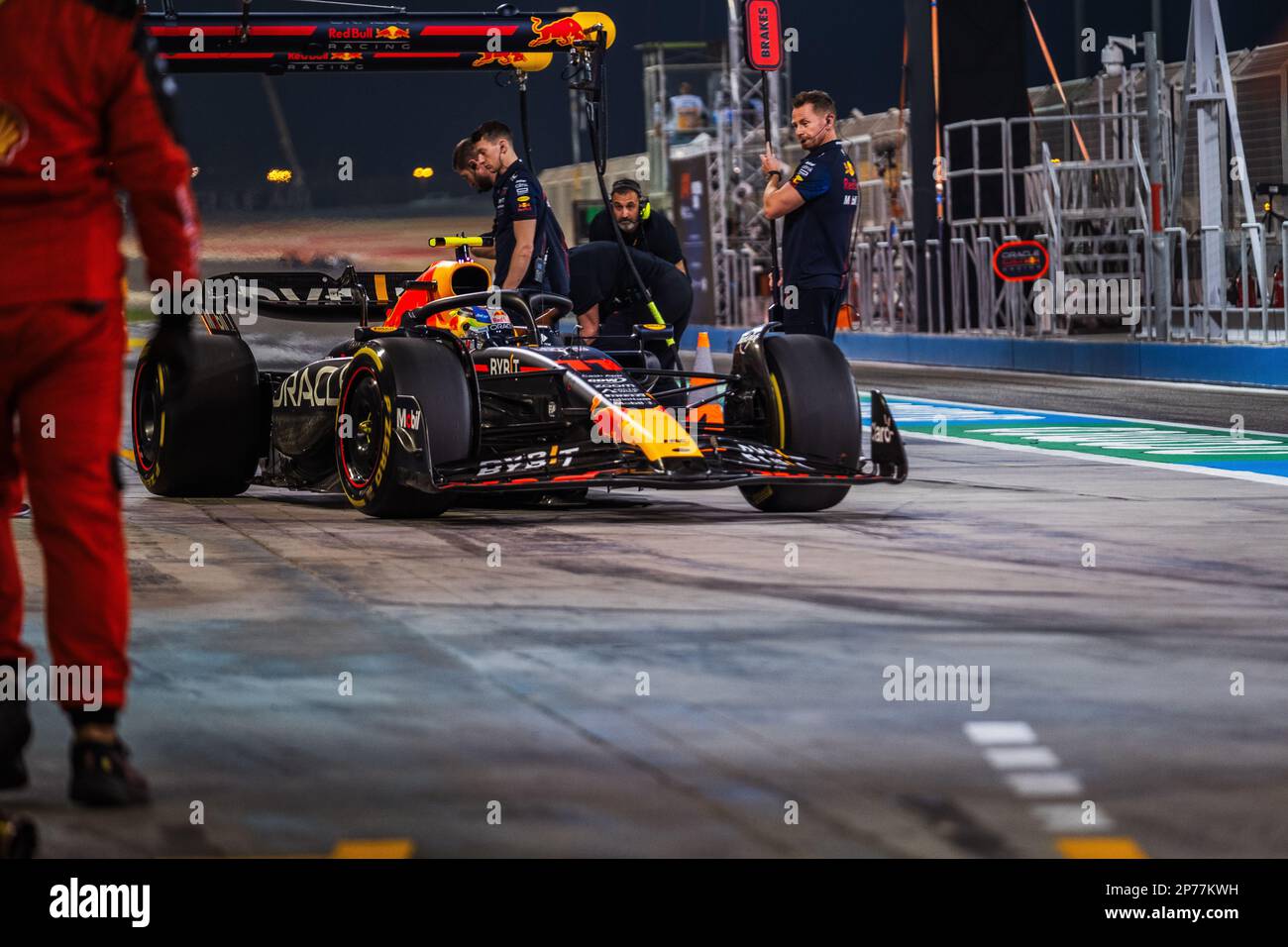 MANAMA, BAHRAIN, Sakhir Circuit, 3. März 2023: Nr. 11. Sergio PEREZ Mendoza, MEX, Oracle Red Bull Racing während des Bahrain Formel 1 Grand Prix bei t Stockfoto