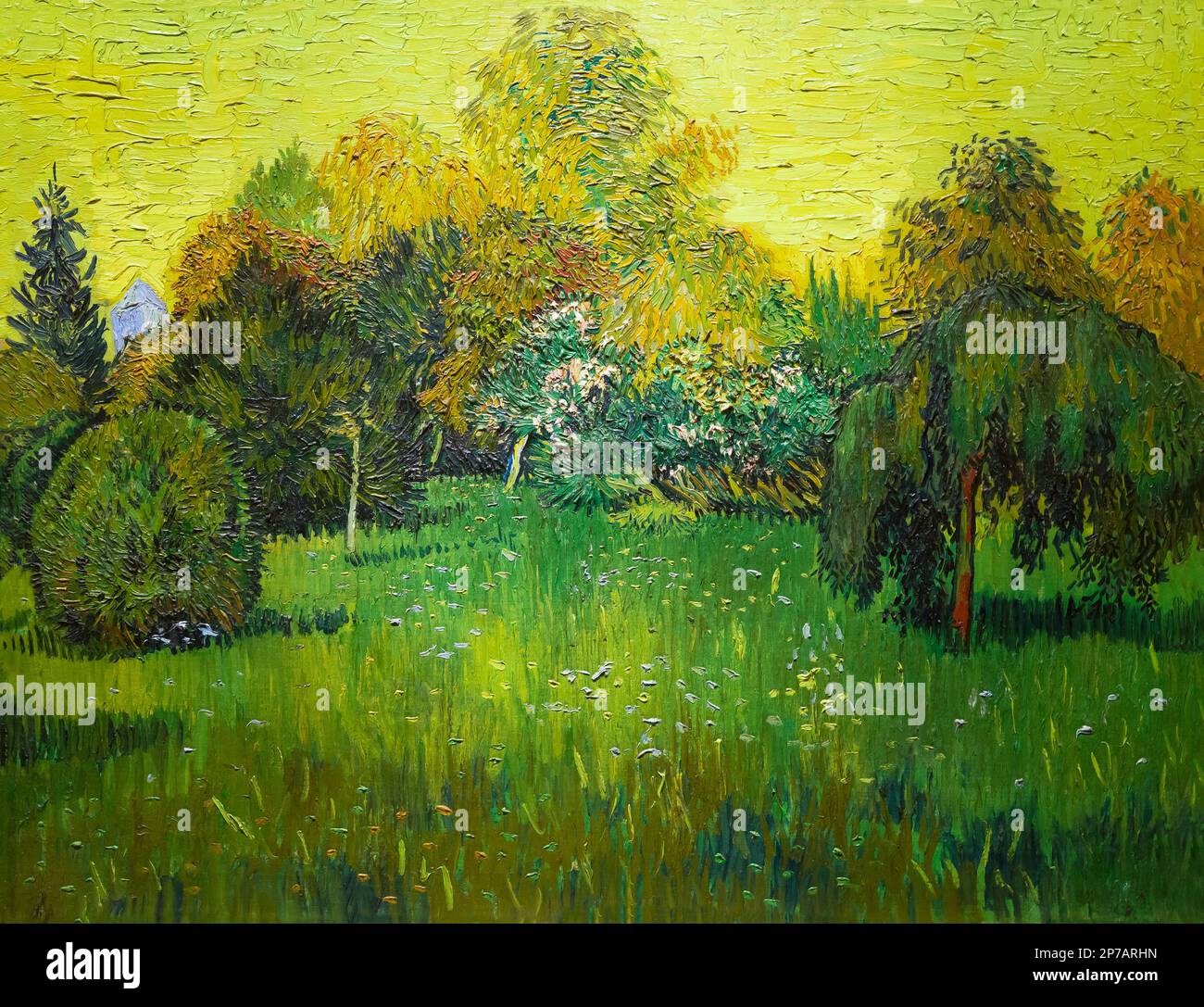 Des Dichters Garten, Vincent van Gogh, 1888, Kunst Institut von Chicago, Chicago, Illinois, USA, Nordamerika, Stockfoto