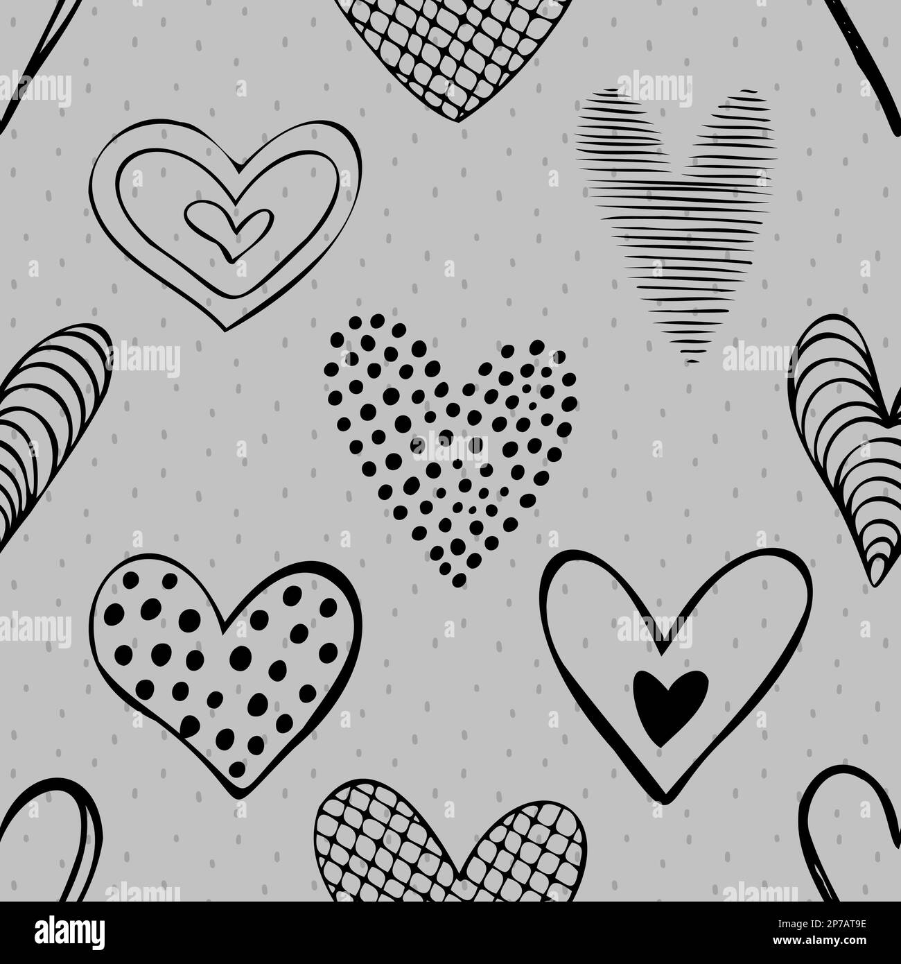 Ein nahtloses Muster, das für Drucke, Textilien, Design und vieles mehr verwendet werden kann. Die einzige Einschränkung ist Ihre Fantasie! Stockfoto